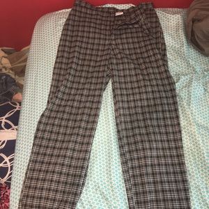 black and white striped business pants 🖤